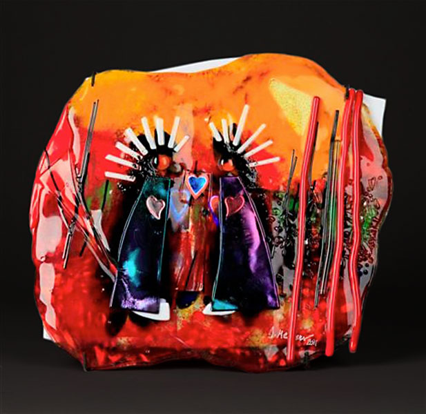 Mears' 12 x 12 contribution to the Oklahoma Visual Arts Coalition fundraiser.