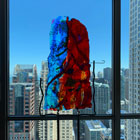 Allegory Kiln formed glass sculpture titled "Allegory"
