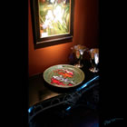 Koi Ceramic platter of koi fish titled "Koi"