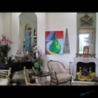 A Pear and His Shadow Painting titled "A Pear and His Shadow"